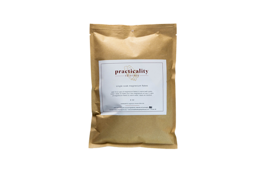 Practicality magnesium chloride bath flakes single-soak package