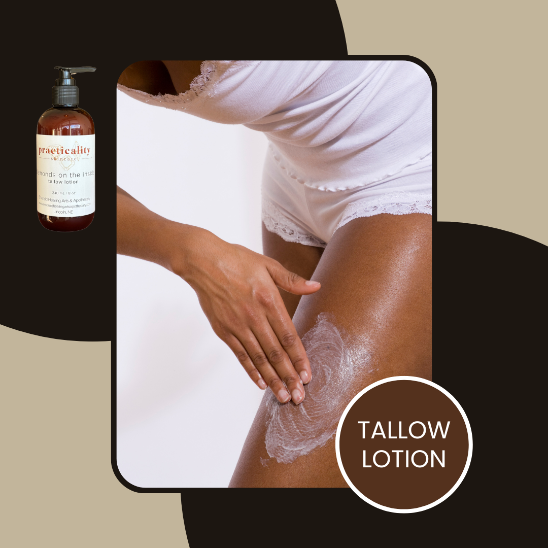 Diamonds on the Inside Tallow Lotion 2oz | Unscented, Grass-Fed, Chemical-Free | Perfect for Babies & Dry Skin