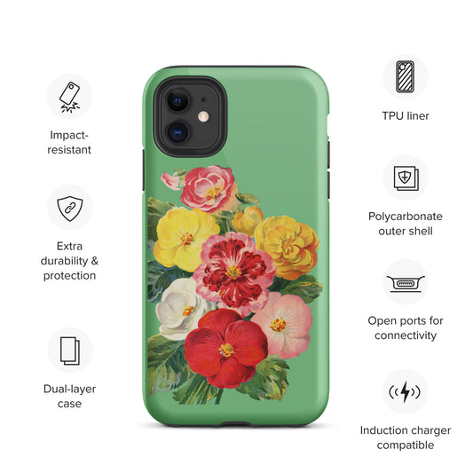 Vintage Flower  Tough iPhone case