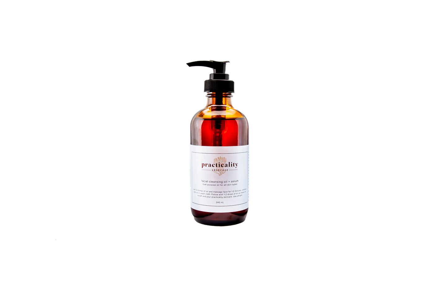 Facial Cleansing oil & Serum 8oz