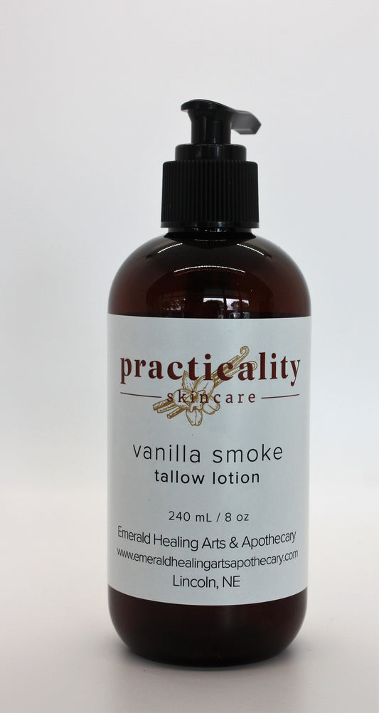 Vanilla Smoke Tallow Lotion 8oz