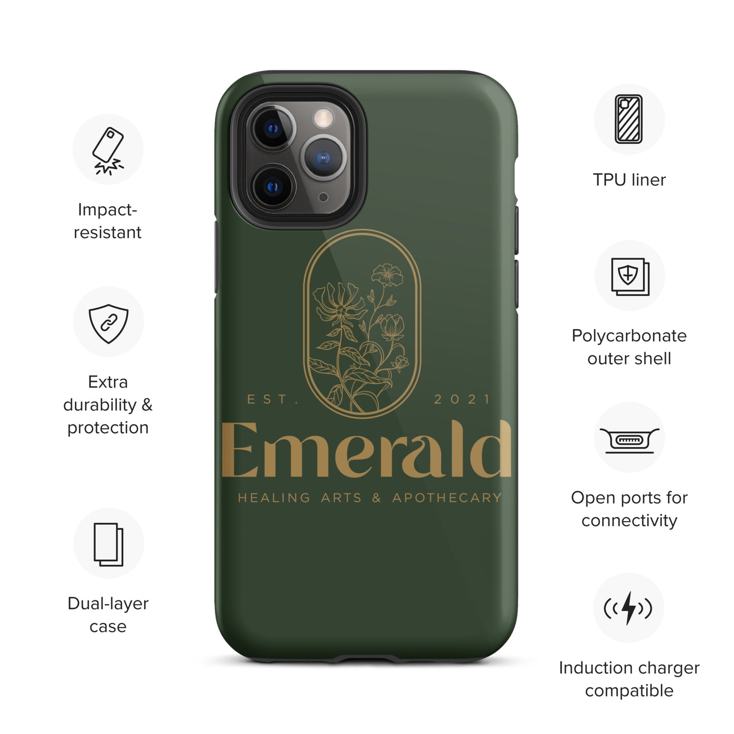 Emerald Tough iPhone case