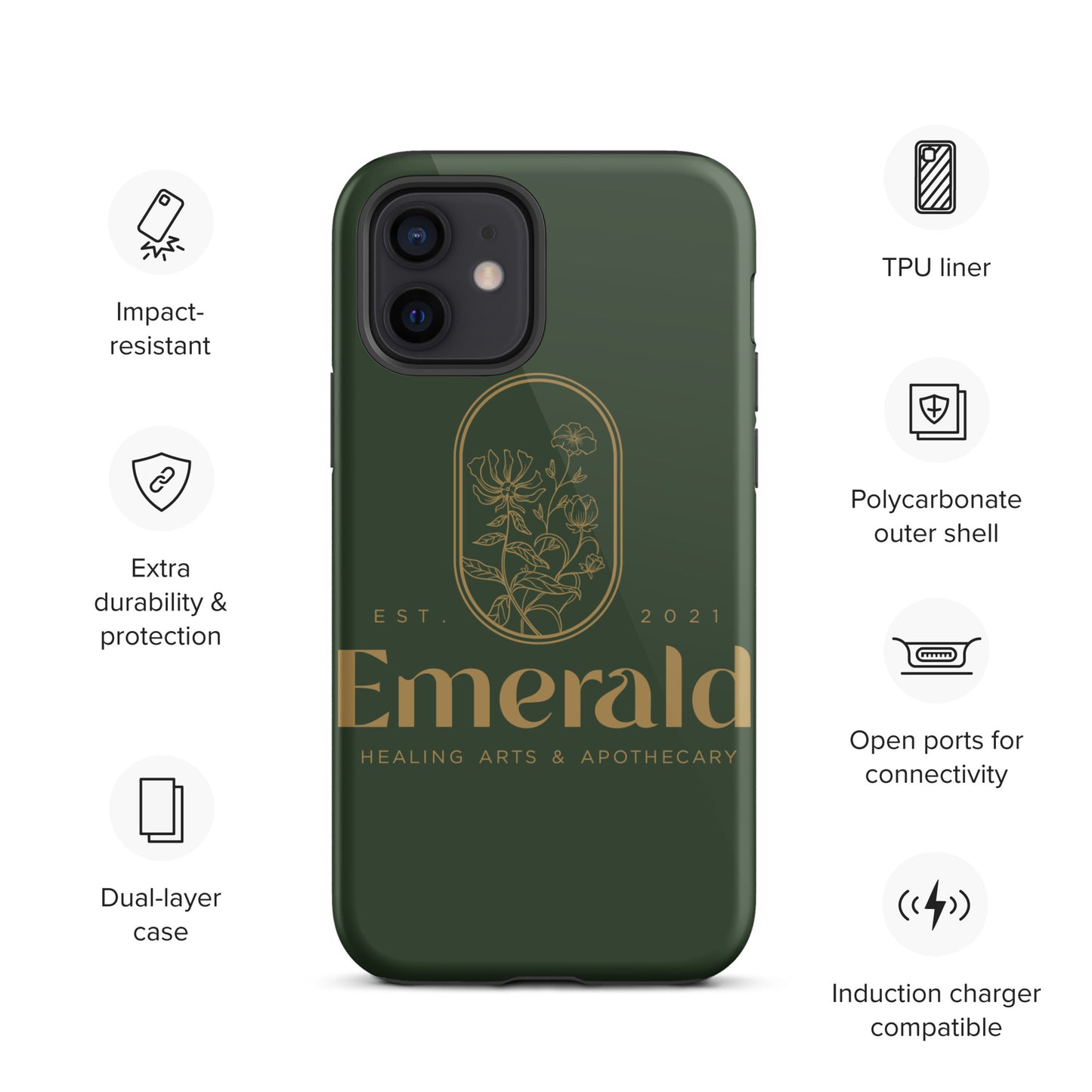 Emerald Tough iPhone case