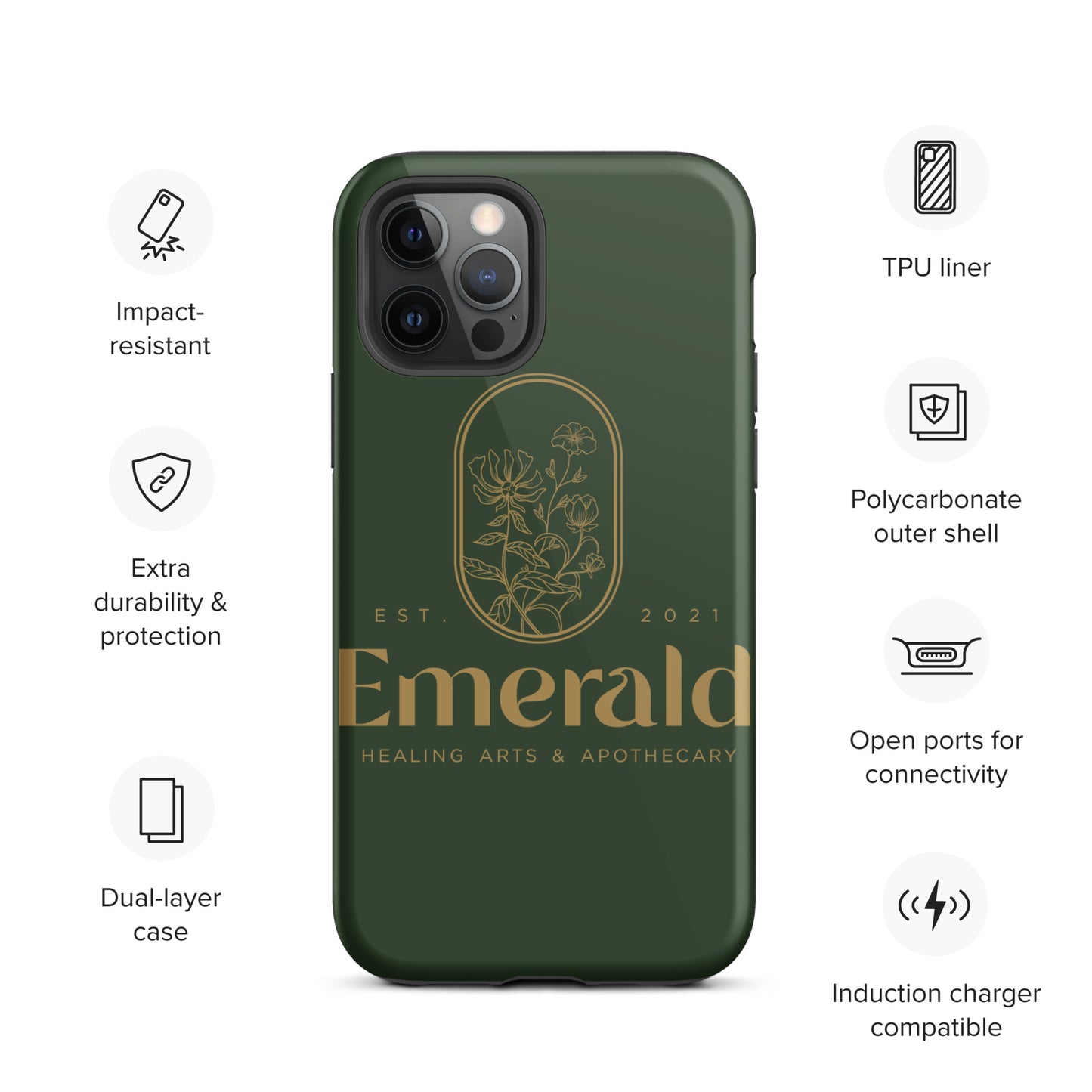 Emerald Tough iPhone case