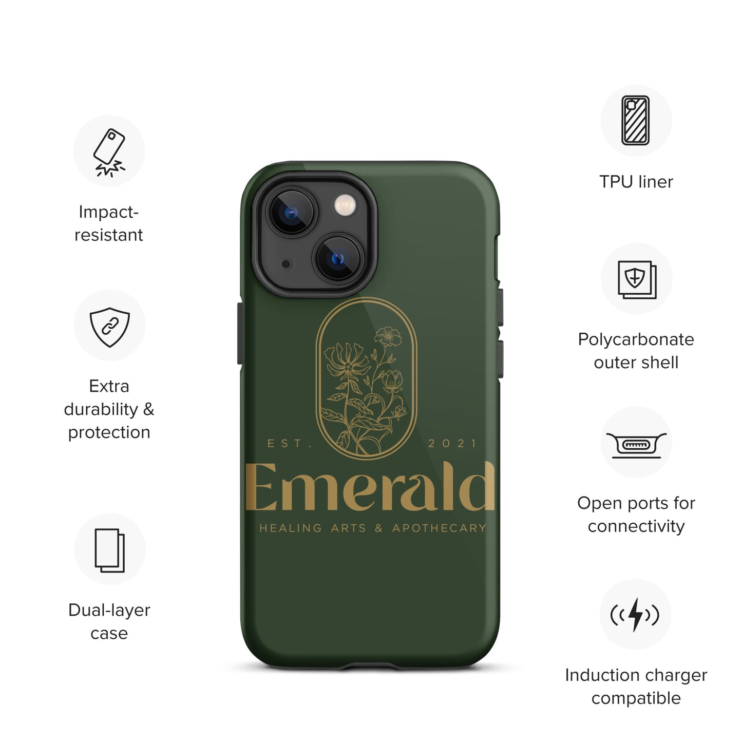 Emerald Tough iPhone case