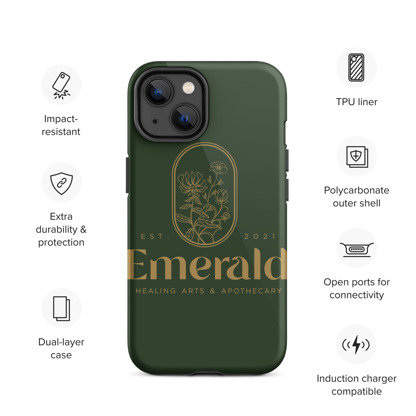 Emerald Tough iPhone case