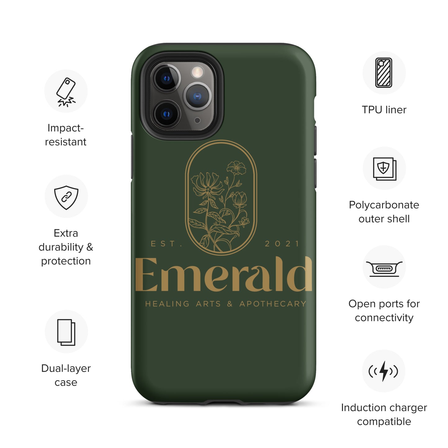 Emerald Tough iPhone case