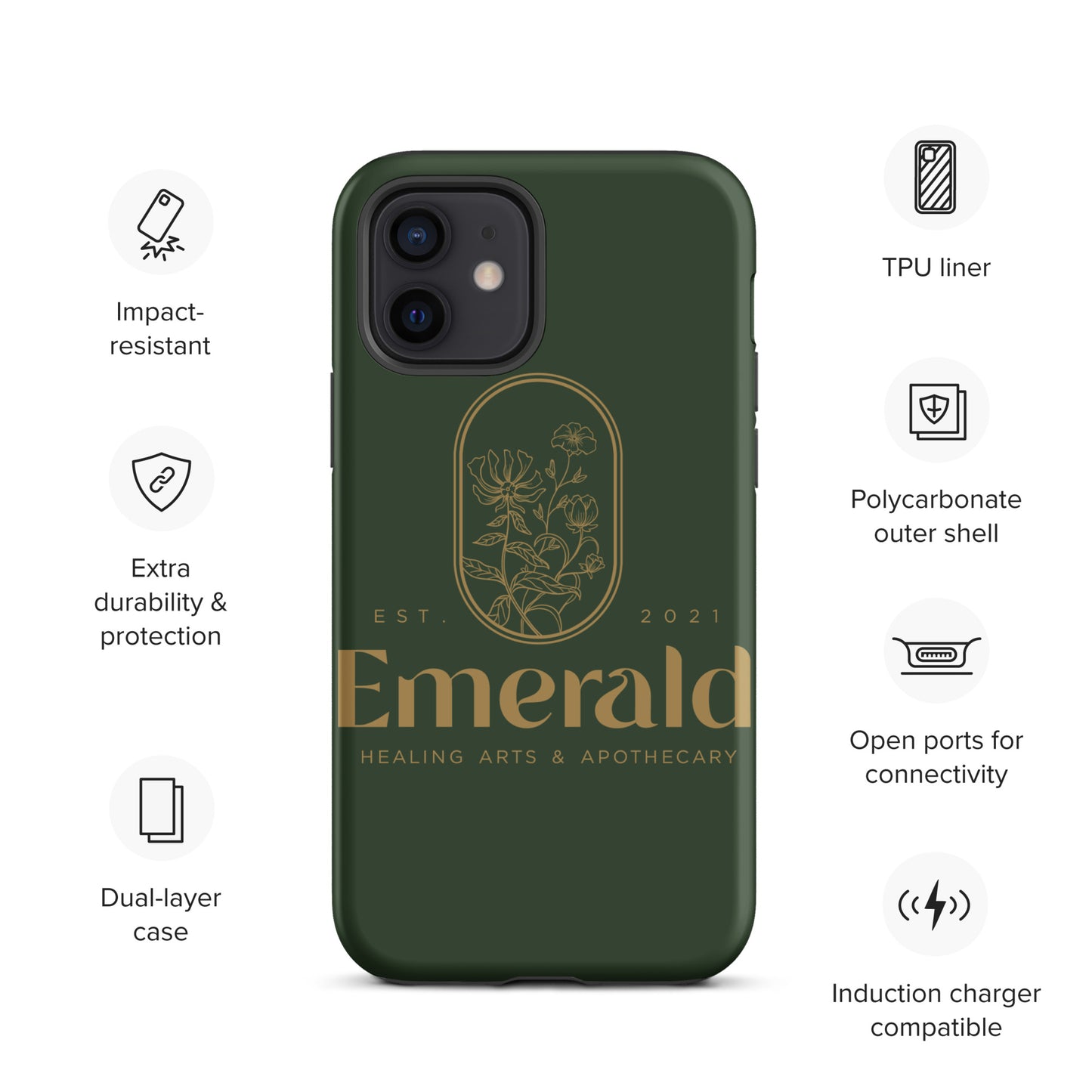 Emerald Tough iPhone case