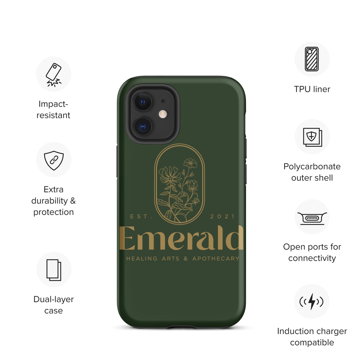 Emerald Tough iPhone case