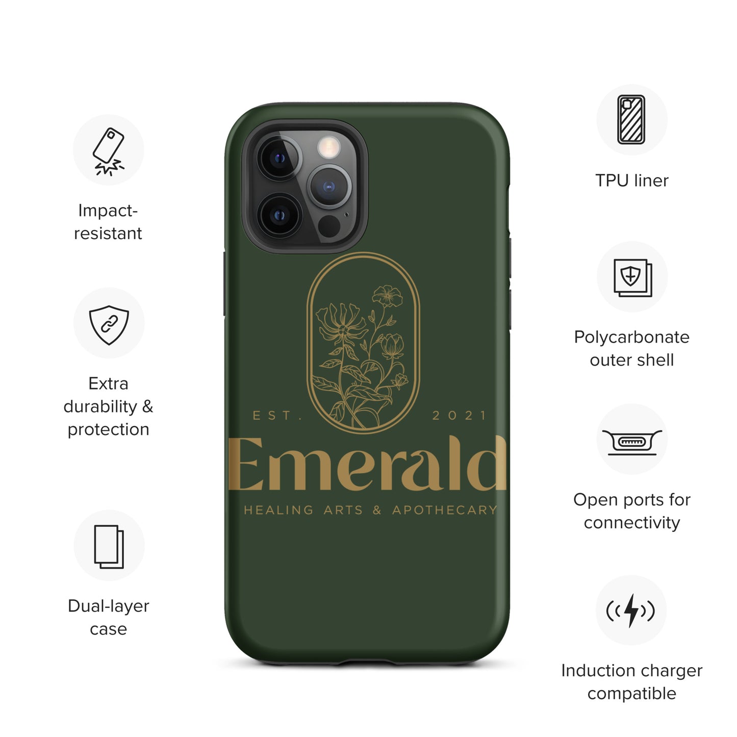 Emerald Tough iPhone case