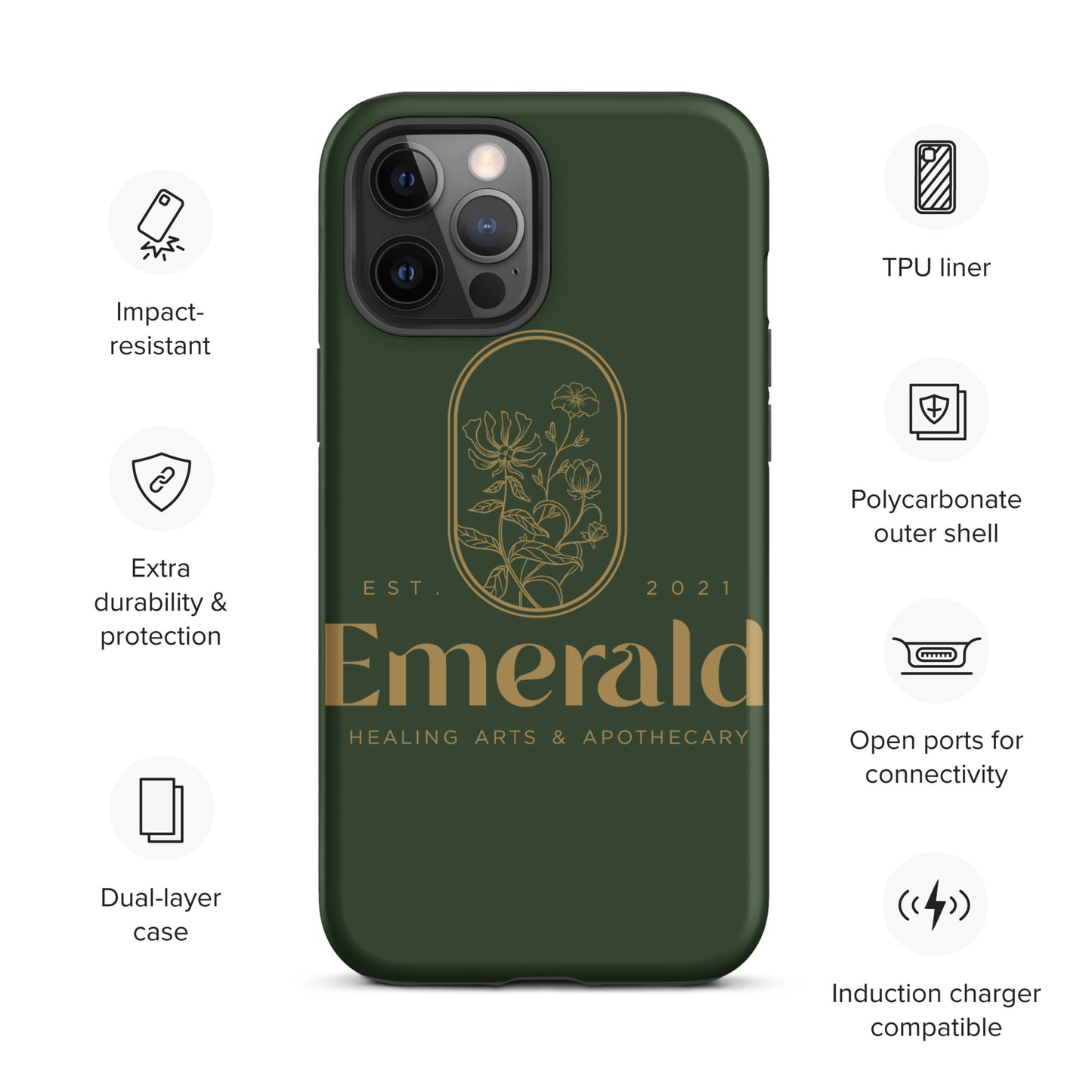 Emerald Tough iPhone case