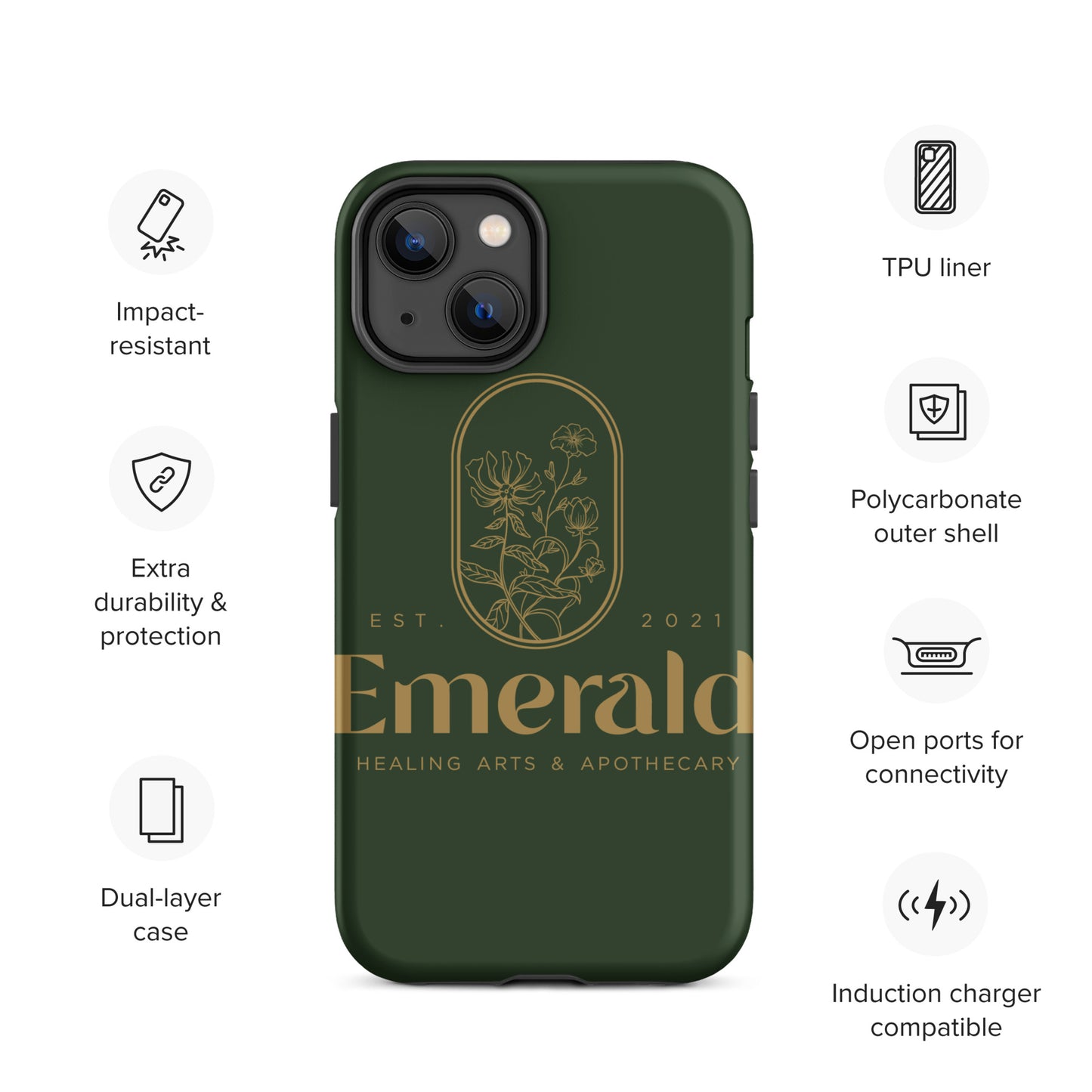 Emerald Tough iPhone case