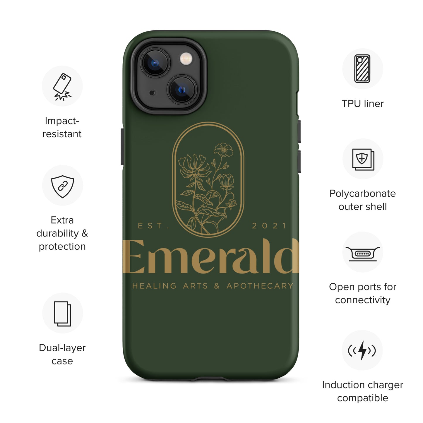 Emerald Tough iPhone case